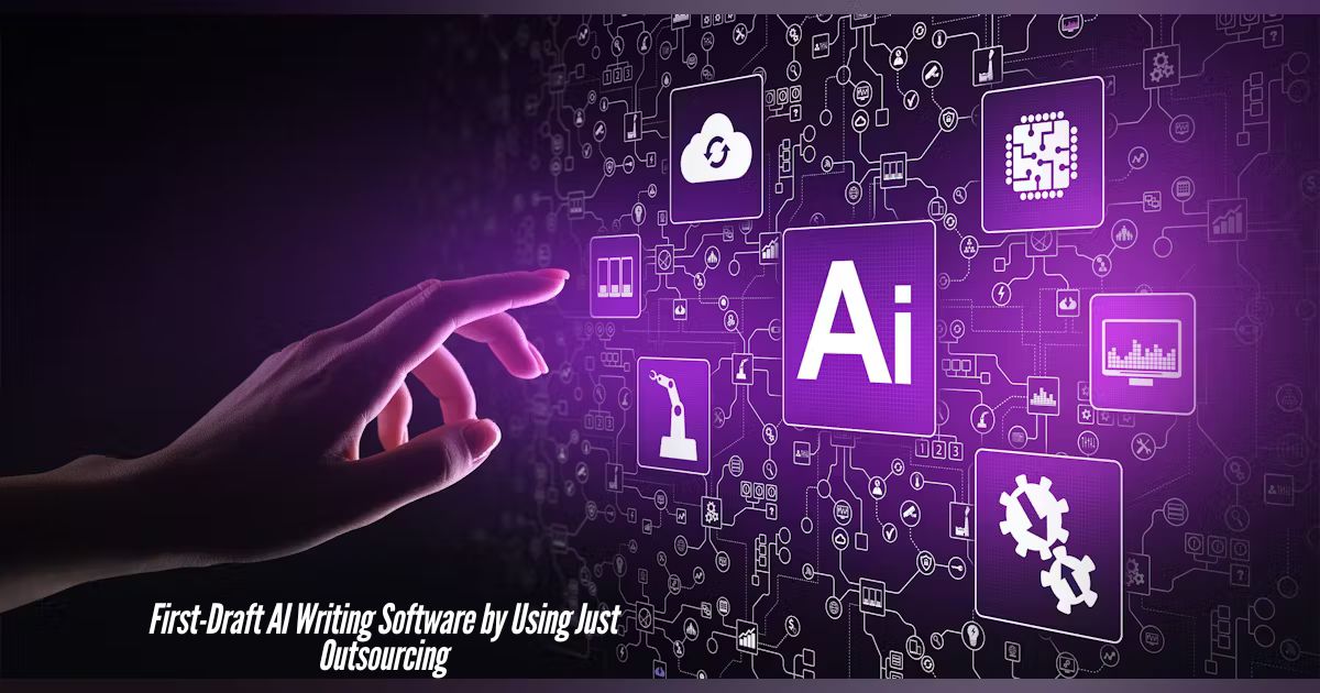 First-Draft-AI-Writing-Software-by-Using-Just-Outsourcing